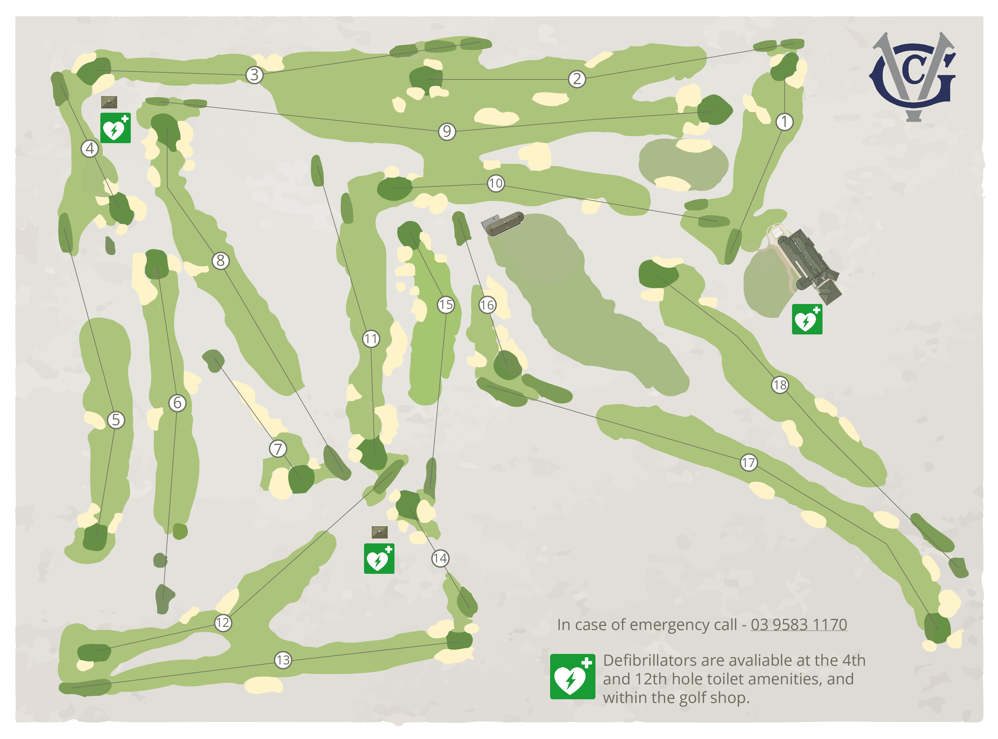 VGC Course Map